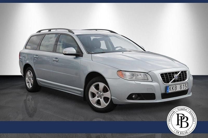 Ljusblå Begagnad 2007 Volvo V70 Momentum Kombi | 74 900 kr (Marknadspris) - Bild 1/4