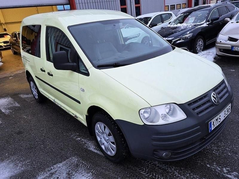 Begagnad VW Caddy 102 HK (75 kW) 2007 Grön Minibuss