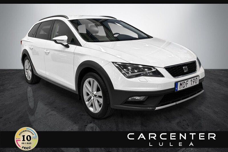 Vit Begagnad 2016 Seat Leon X-Perience 4Drive Kombi | 119 900 kr (Marknadspris) - Bild 1/4