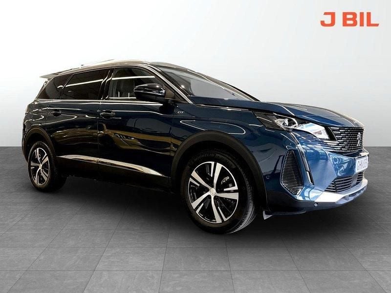 Blå Begagnad 2023 Peugeot 5008 GTi Minibuss | 319 900 kr (Marknadspris) - Bild 1/4