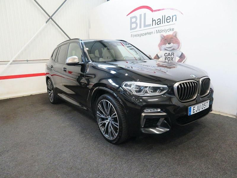 Svart Begagnad 2019 BMW X3 M Sport SUV | 449 000 kr (Marknadspris) - Bild 1/4