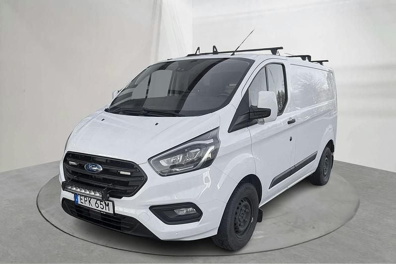 Vit Begagnad 2019 Ford Transit Custom | 139 000 kr (Superpris) - Bild 1/4