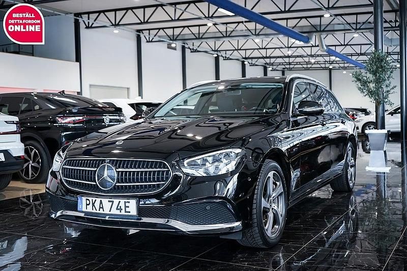 Svart Begagnad 2020 Mercedes E300 Avantgarde Kombi | 309 500 kr (Marknadspris) - Bild 1/4