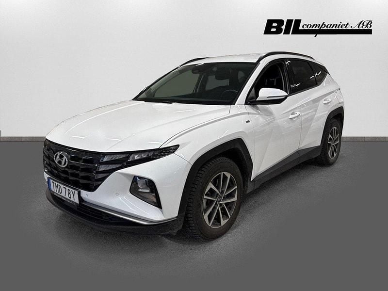 Vit Begagnad 2023 Hyundai Tucson Essential SUV | 299 000 kr (Bra pris) - Bild 1/4