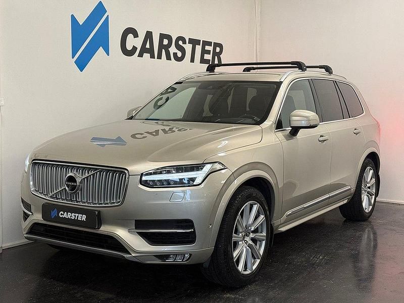 Ljusbrun (brun) Begagnad 2015 Volvo XC90 Inscription SUV | 309 900 kr (Marknadspris) - Bild 1/4