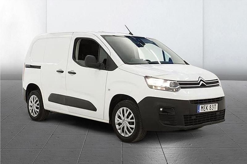 Vit Begagnad 2020 Citroën Berlingo Minibuss | 158 700 kr (Marknadspris) - Bild 1/4