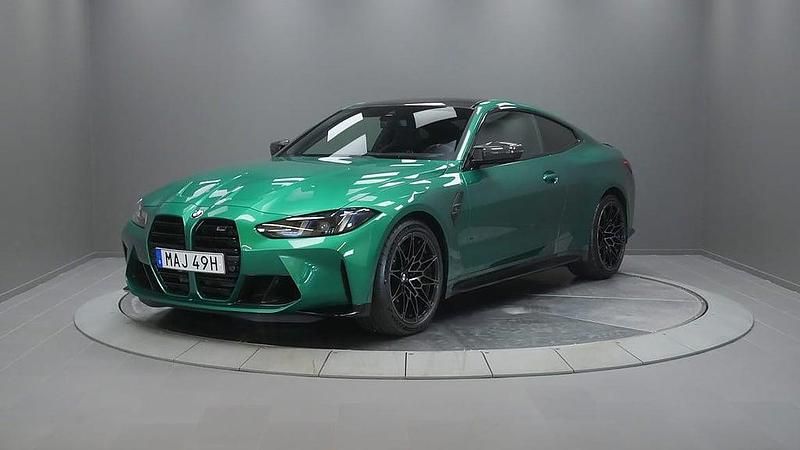 Begagnad BMW M4 Competition Edition 538 HK (395 kW) 2025 Grön Sportkupé