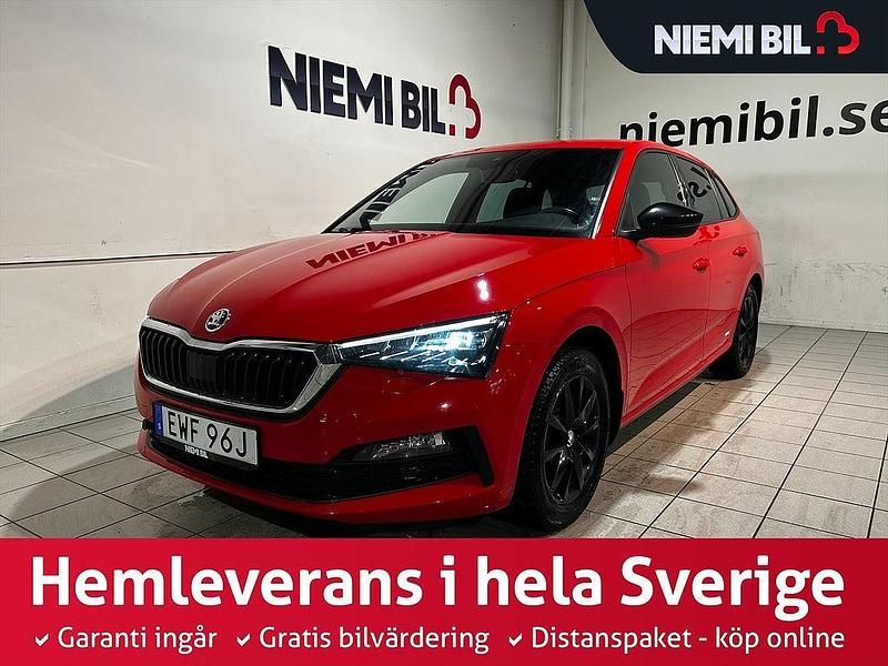 Röd Begagnad 2019 Skoda Scala Halvkombi | 149 900 kr (Marknadspris) - Bild 1/3