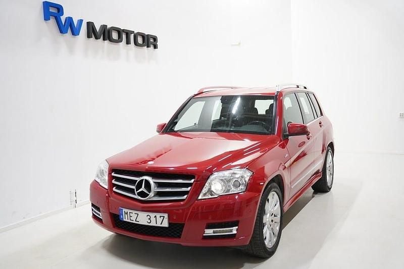 Begagnad Mercedes GLK220 170 HK (125 kW) 2011 Ljusröd SUV
