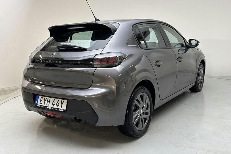 Begagnad Peugeot 208 Active 100 HK (73 kW) 2021 Grå Halvkombi