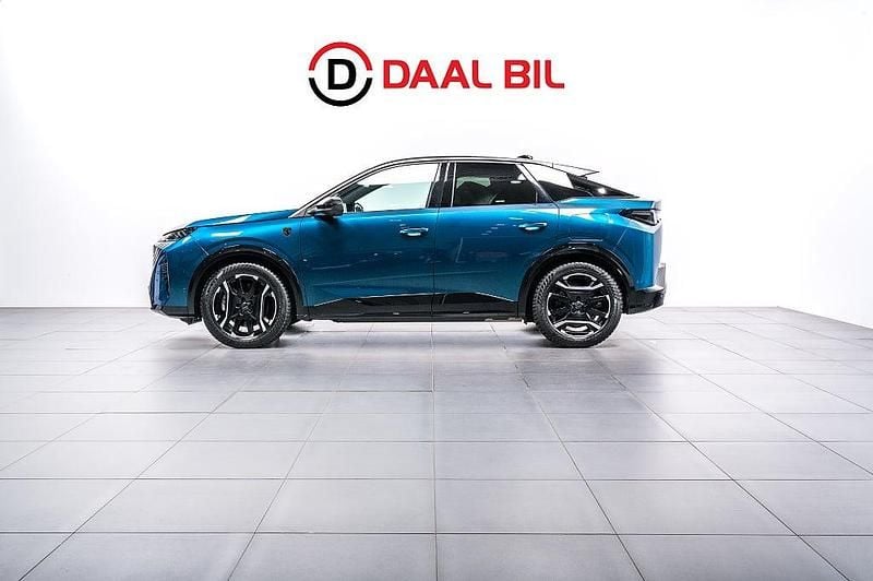 Blå Begagnad 2024 Peugeot e-3008 Business-Line SUV | 434 700 kr (Marknadspris) - Bild 1/4