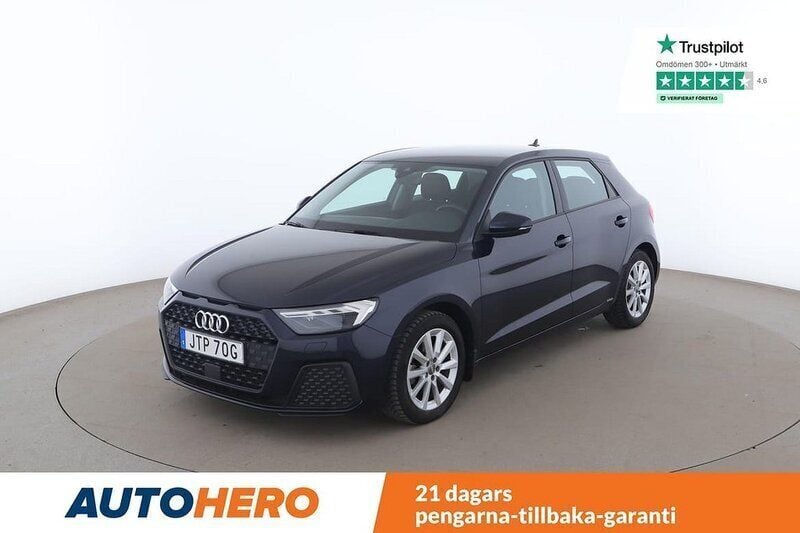 Blå Begagnad 2019 Audi A1 Sportback Halvkombi | 219 000 kr (Bra pris) - Bild 1/4