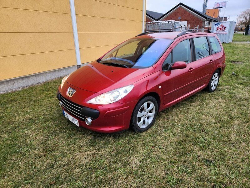 Röd Begagnad 2008 Peugeot 307 Kombi | 18 000 kr (Bra pris) - Bild 1/4