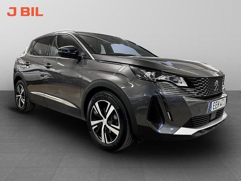 Grå Begagnad 2024 Peugeot 3008 GTi SUV | 244 900 kr (Bra pris) - Bild 1/4
