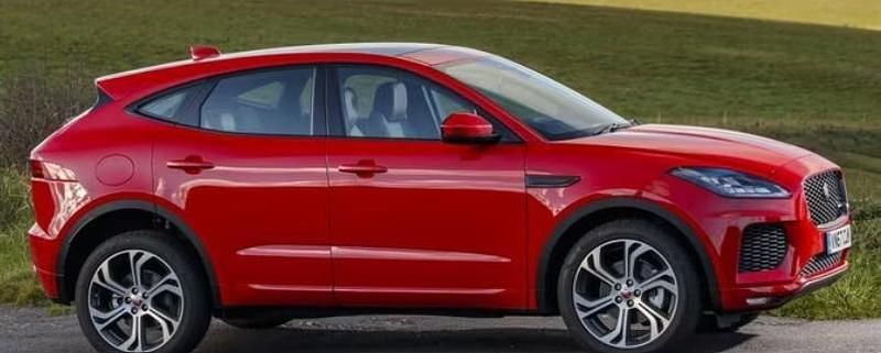 Röd Begagnad 2019 Jaguar E-Pace SUV | 250 000 kr (Bra pris) - Bild 1/4