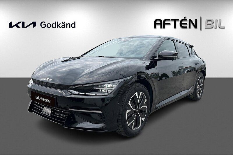 Svart (aurora black pearl) Begagnad 2022 Kia EV6 2 SUV | 459 000 kr (Superpris) - Bild 1/4