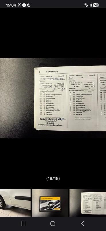 Begagnad Opel Combo 105 HK (77 kW) 2015 Van