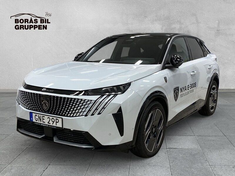 Vit Begagnad 2024 Peugeot e-3008 Ultimate SUV | 489 000 kr - Bild 1/4