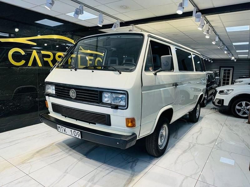 Vit Begagnad 1990 VW Caravelle Minibuss | 229 900 kr - Bild 1/4