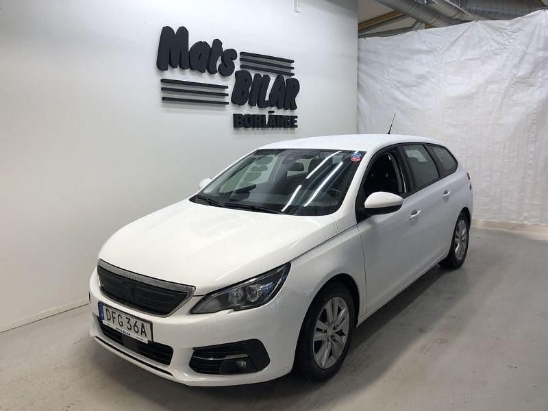 Vit Begagnad 2019 Peugeot 308 Active Kombi | 149 900 kr (Lite dyr) - Bild 1/4