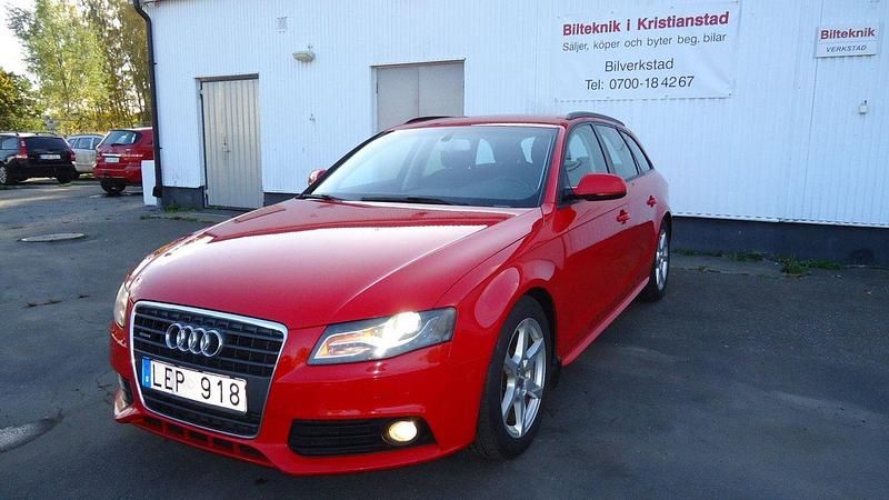 Röd Begagnad 2011 Audi A4 Proline Kombi | 92 500 kr (Lite dyr) - Bild 1/4
