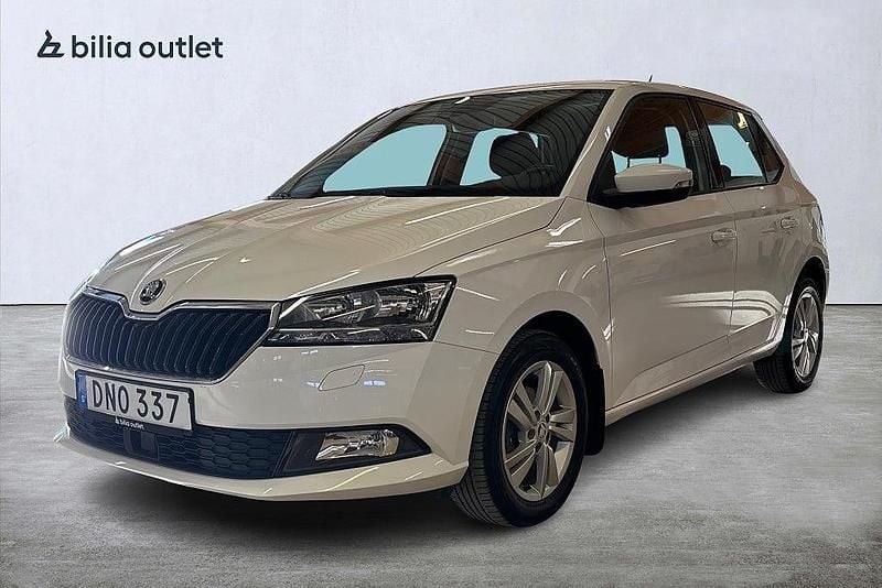 Vit Begagnad 2019 Skoda Fabia Style Halvkombi | 114 900 kr (Marknadspris) - Bild 1/3