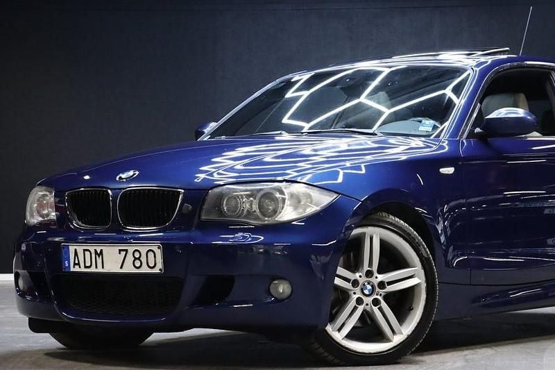 Begagnad BMW 120 Advantage 177 HK (130 kW) 2008 Blå Halvkombi