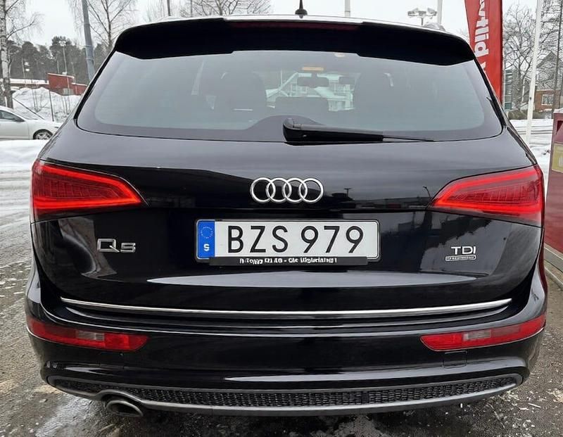 Begagnad Audi Q5 S-Line 190 HK (139 kW) 2017 Svart metallic SUV
