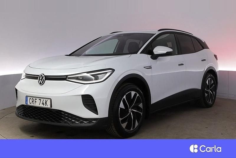 Vit Begagnad 2021 VW ID.4 Pro Performance SUV | 293 900 kr (Marknadspris) - Bild 1/4