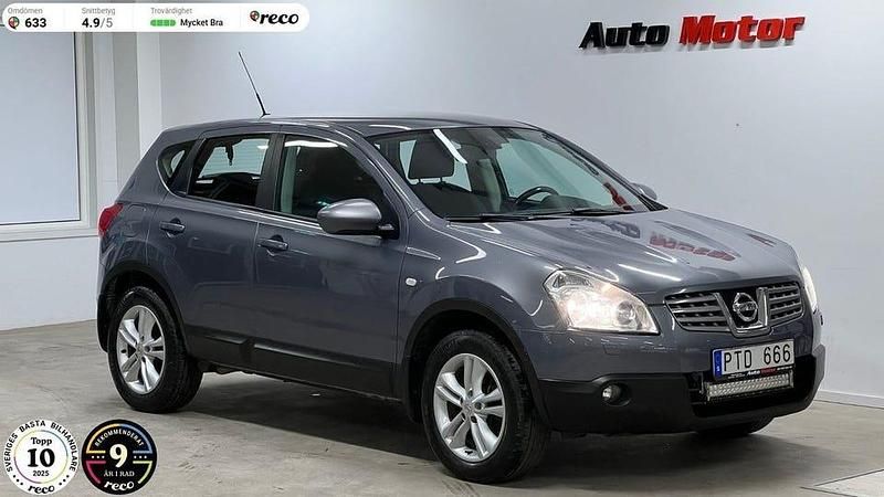 Ljusblå Begagnad 2009 Nissan Qashqai SUV | 39 900 kr (Dyr) - Bild 1/3