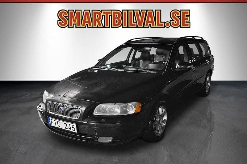 Svart Begagnad 2008 Volvo V70 Momentum Kombi | 29 900 kr (Superpris) - Bild 1/4