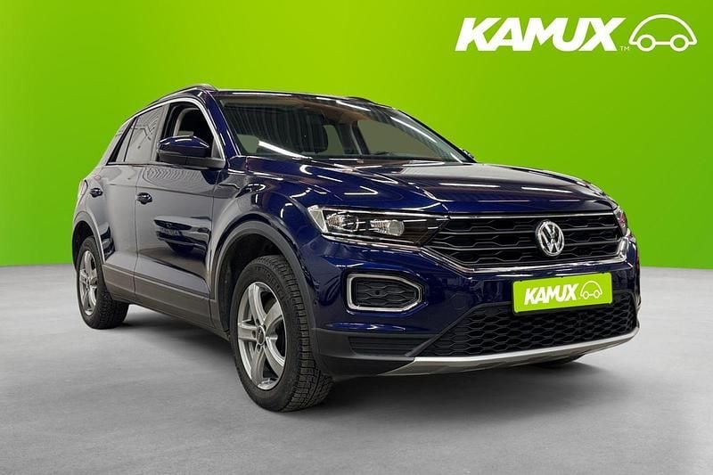 Blå Begagnad 2020 VW T-Roc SUV | 249 700 kr (Marknadspris) - Bild 1/4