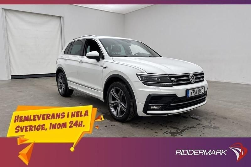 Begagnad VW Tiguan R-line 190 HK (139 kW) 2017 Vit SUV