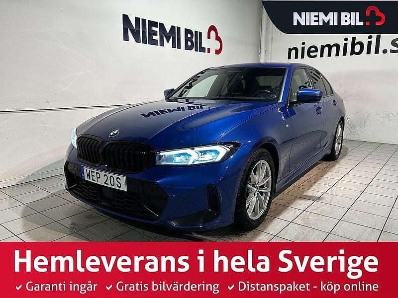 Blå Begagnad 2023 BMW 320 M Sport Sedan | 399 900 kr (Marknadspris) - Bild 1/3