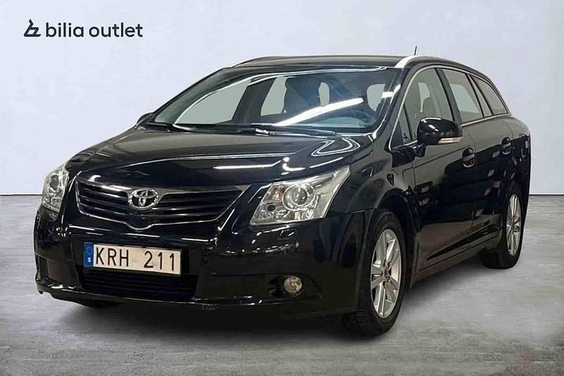 Svart Begagnad 2010 Toyota Avensis Kombi | 44 900 kr (Marknadspris) - Bild 1/1