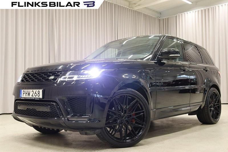 Svart Begagnad 2018 Land Rover Range Rover Sport SUV | 549 900 kr (Marknadspris) - Bild 1/4
