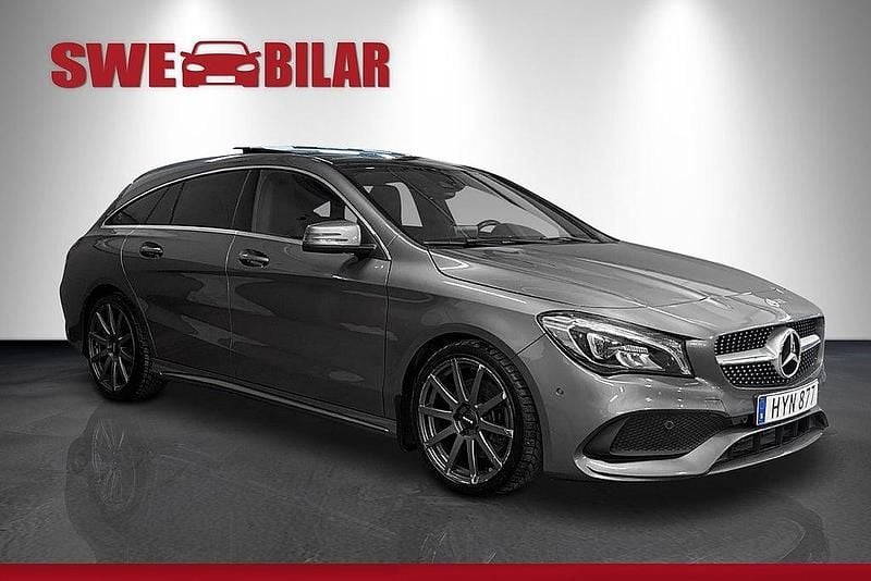 Begagnad Mercedes CLA220 Shooting Brake AMG 177 HK (130 kW) 2017 Grå Kombi