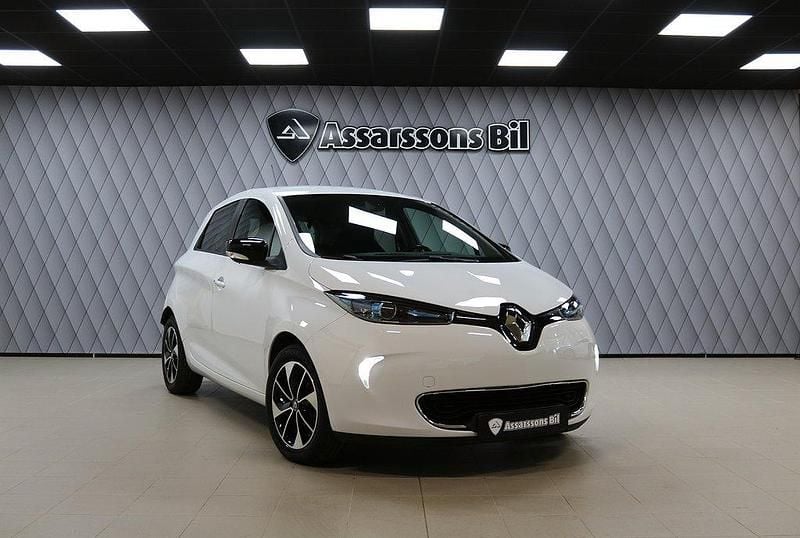 Vit Begagnad 2018 Renault Zoe Halvkombi | 139 900 kr (Lite dyr) - Bild 1/4