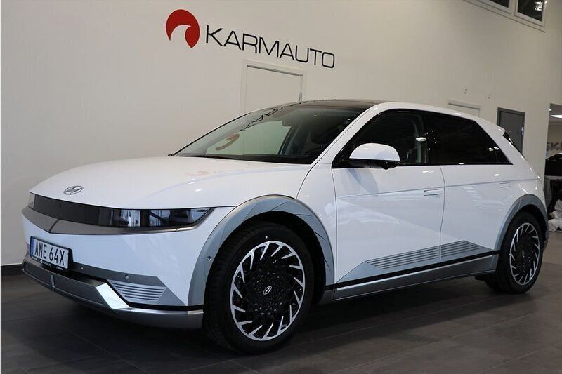 Vit Begagnad 2023 Hyundai Ioniq 5 Advanced SUV | 494 900 kr - Bild 1/4