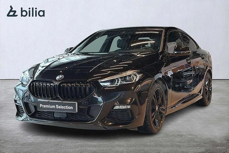 Begagnad BMW 218 M Sport 136 HK (100 kW) 2022 Svart (saphire svart metallic) Sportkupé