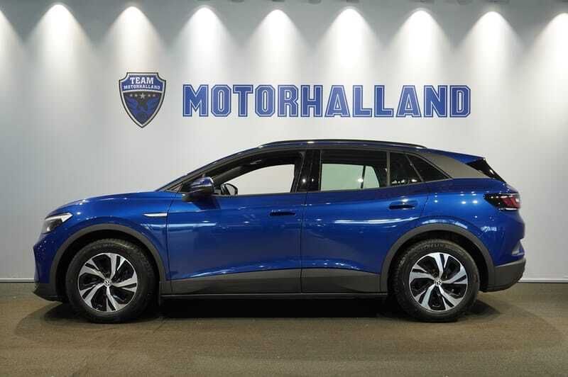 Blå Begagnad 2021 VW ID.4 Pure SUV | 253 900 kr (Marknadspris) - Bild 1/4