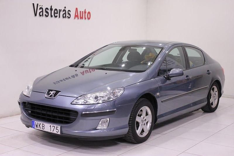 Mörkgrå Begagnad 2004 Peugeot 407 Sedan | 19 000 kr (Marknadspris) - Bild 1/4