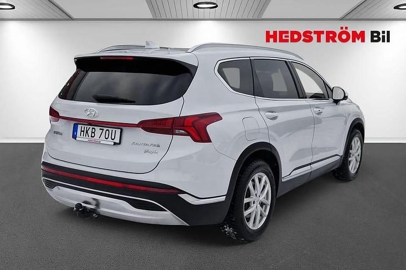 Begagnad Hyundai Santa Fe 268 HK (197 kW) 2021 Vit SUV
