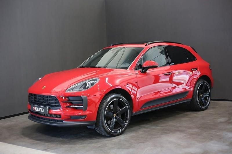 Begagnad Porsche Macan 245 HK (180 kW) 2019 Röd SUV