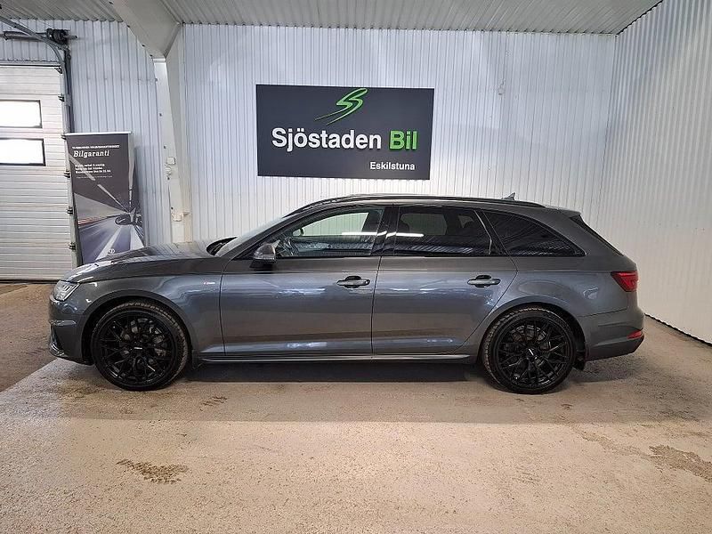 Begagnad Audi A4 S-Line 190 HK (139 kW) 2018 Grå Kombi