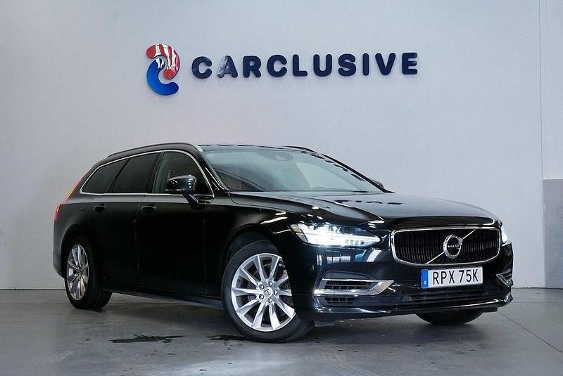 Svart Begagnad 2019 Volvo V90 Momentum Kombi | 239 900 kr (Bra pris) - Bild 1/4