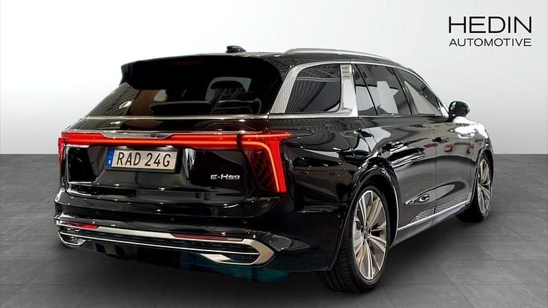 Begagnad Hongqi E-HS9 405 kW (551 HK) 2022 Svart SUV