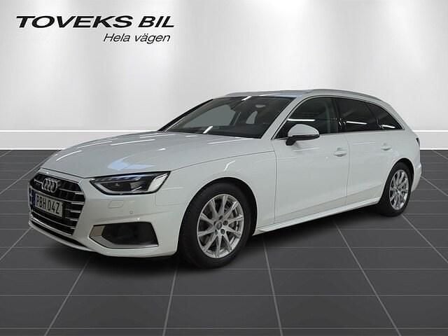 Vit Begagnad 2020 Audi A4 Advanced Plus Kombi | 274 800 kr (Marknadspris) - Bild 1/4