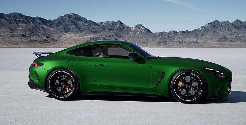 Ny Mercedes AMG GT S AMG 816 HK (600 kW) 2025 Grön Sportkupé
