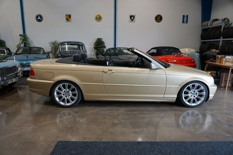 Ljusgul Begagnad 2000 BMW 325 Cabriolet M Sport Cab | 79 900 kr (Bra pris) - Bild 1/4